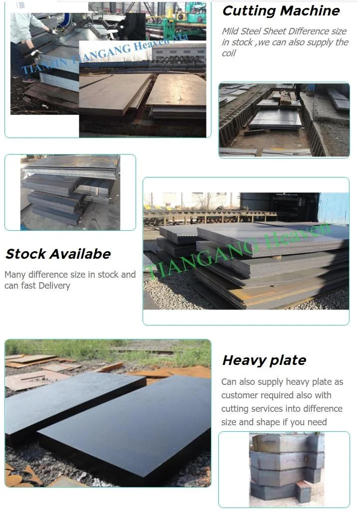 ASTM A36 S235 Ss400 S275 St37 Mild Steel Plate / Carbon Steel Sheet