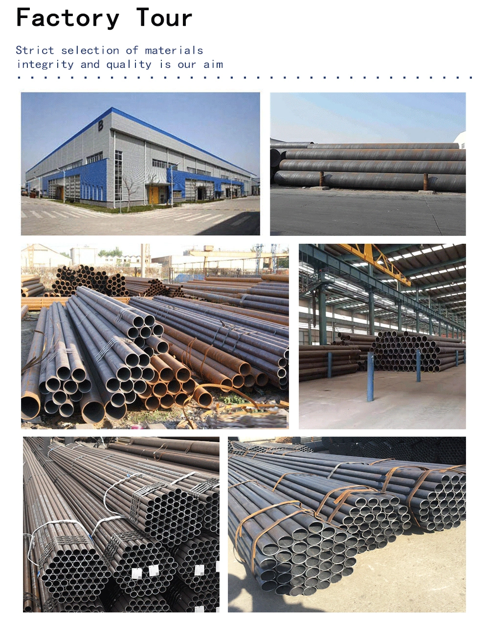 ASTM A106 1200mm Diameter Sch 40 18&prime;&prime; Galvanized Carbon Steel Pipe