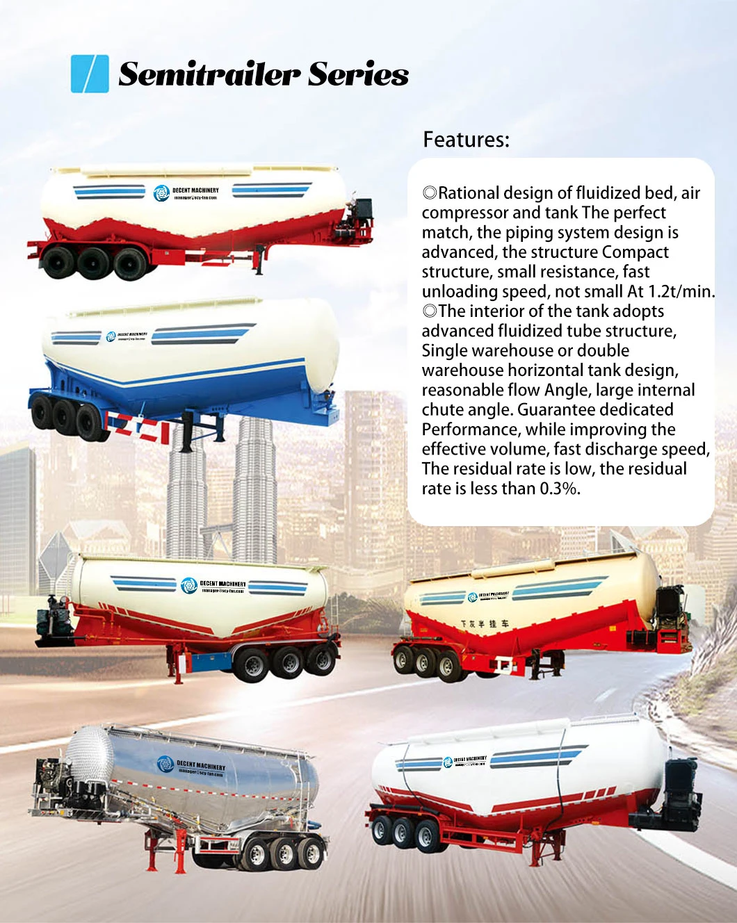 China Manufactured Semi Trailer Excellent Performance and Competitive Price