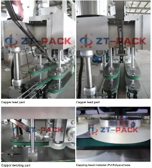 Manufactured Packaging Machinery Semi-Automatic Spray Bottle Screwing Sealing Machine