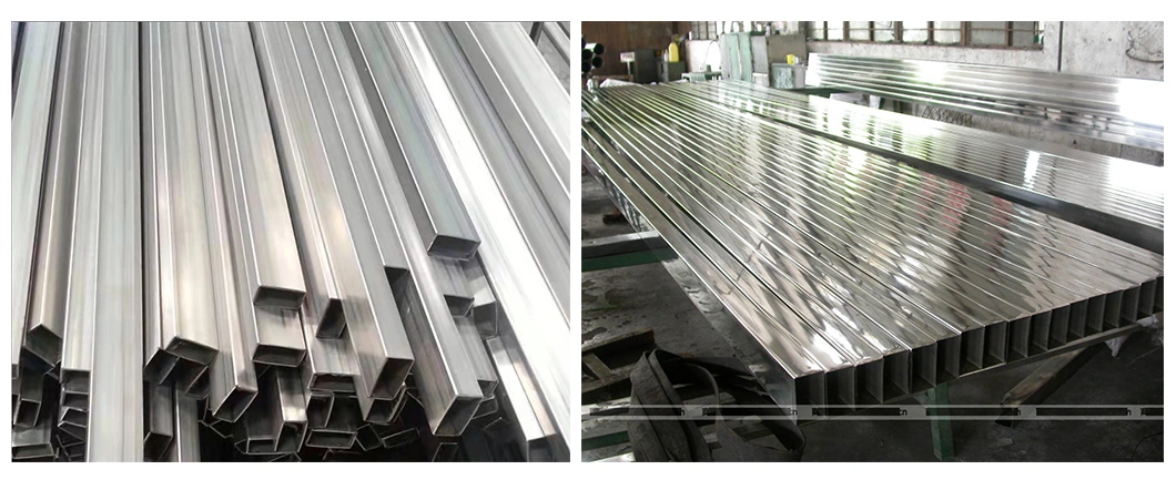 Industry Construction Building Material Chemical Industry Seamless Steel Tube TP304 TP304L Tp321 Tp316L S32205 Balustrade Stainless Steel Rectangular Pipe