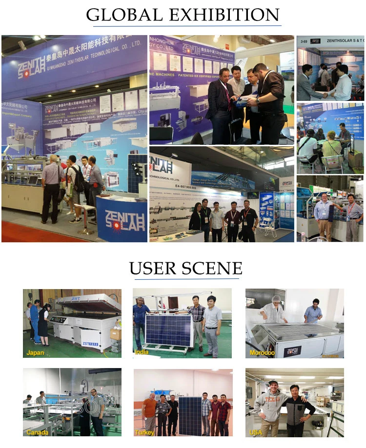 Zst Qinhuangdao Manufactured Small Semi Auto Solar Panel Laminator