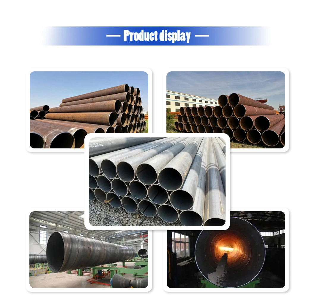 ASTM ASTM A106-B A178-C A199 A210-C A213 T91 A315-B A333 A335 LSAW ERW SSAW Round Square Rectangle Spiral Welded Steel Pipe