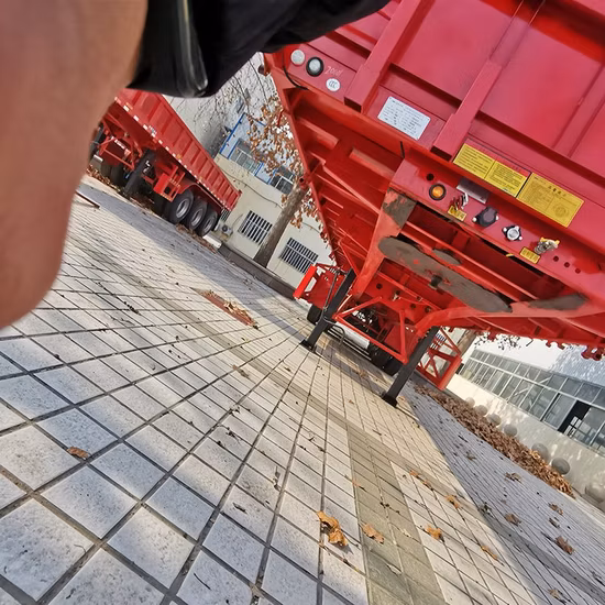 Low-Bed Semi-Trailer Manufactured in China Transport Industrial Equipment Factory Direct Sales Price