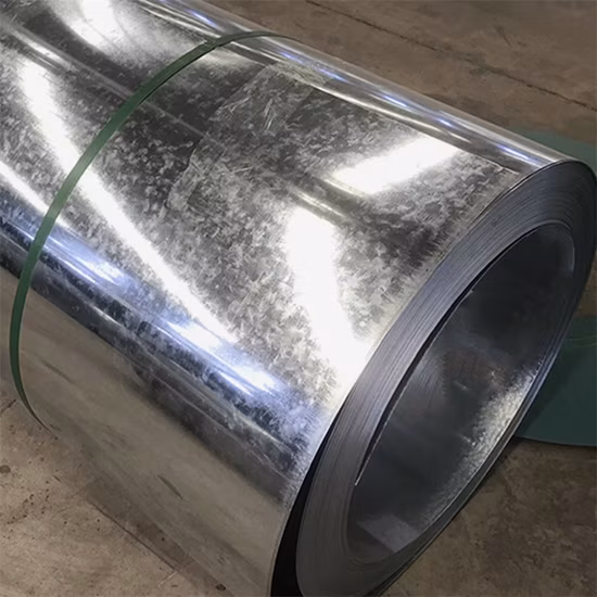 High Strength Zero Spangle Big Oiled Semi Hard Zn Zinc Coating Building Material Dx51d SPCC SGCC CGCC Dx51d Dx52D Dx53D Zinc Coated Galvanized Steel Coil